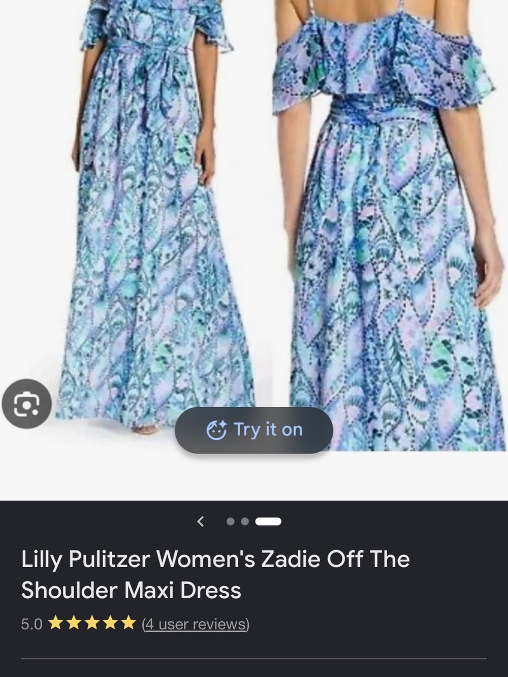 Lilly Pulitzer Zadie Maxi Dress NWT Pastel Floral Small